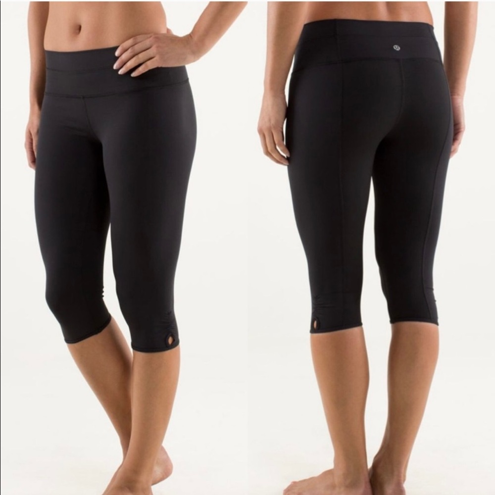 Lululemon Bandha Cropped legging size 6